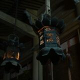 夜の愛宕神社初詣